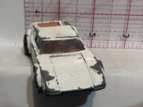 White #8 De Tomaso Pantera 1975 Matchbox Diecast Car