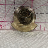 Camrose Alberta Wild Rose Flower  Lapel Pin