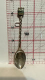 Red Deer Alberta Crest Emblem Souvenir Spoon