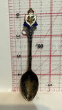 Saskatoon Saskatchewan Maple Leaf Souvenir Spoon