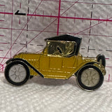 Yellow Model T Ford Car  Lapel Pin