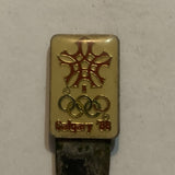 Calgary 1988 Winter Olympics Logo Collectable Souvenir Spoon ER