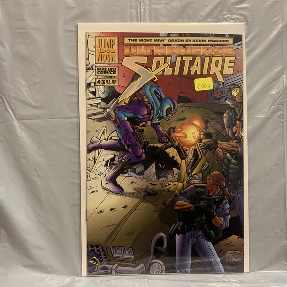 #3 Ultraverse Solitare The Night Man Origin Malibu Comics AI 7214