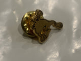 Dancing Cartoon Frog Lapel Hat Pin