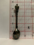 Blue White Vase Windmill Souvenir Spoon
