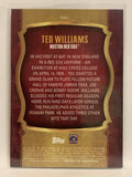 #FHR-5 Ted Williams Boston Red Sox 2015 Topps Series two Baseball Card