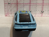 Blue Mazda RX-7 Super 8  Yatming  Diecast Car