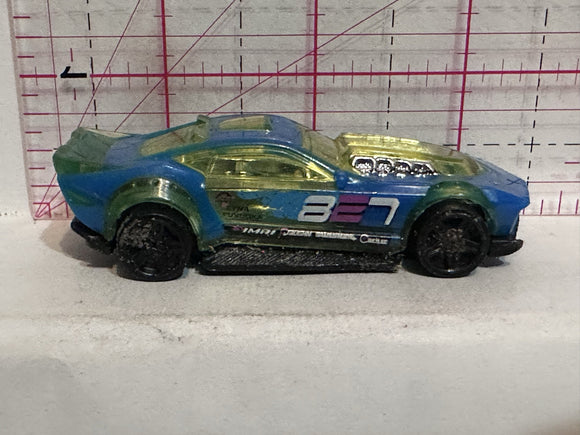 Blue Drift Rod X1644 2012 F26 Hot Wheels Diecast Car