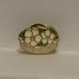 British Columbia Dogwood Flowers Lapel Hat Pin