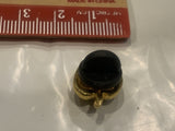 Golden Apple Lapel Hat Pin