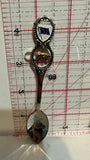 Alaska Flag Grizzley Bear Souvenir Spoon