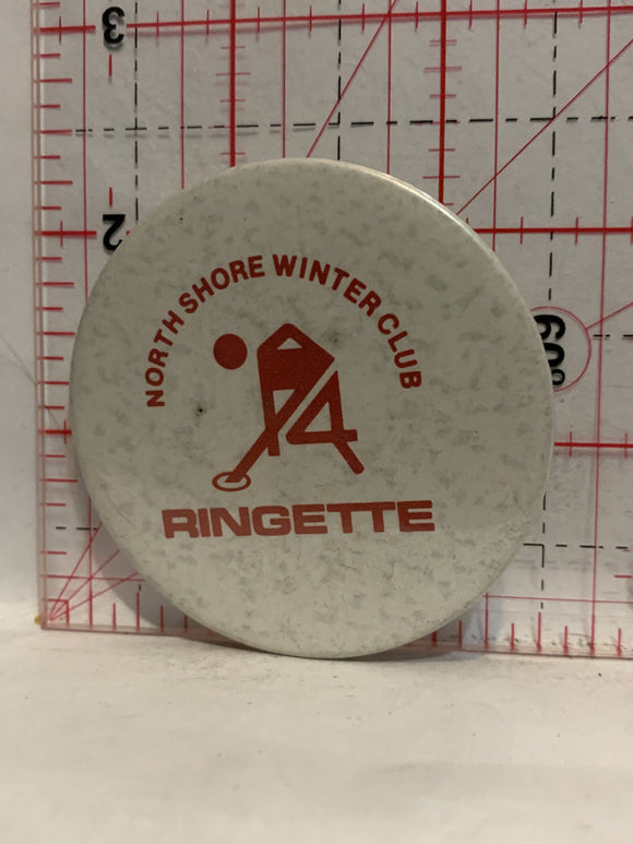 North Shore Winter Club Ringette Button Pinback