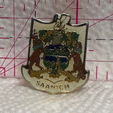 Saanich BC Coat of Arms  Lapel Pin