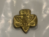 Girl Scouts Crest Emblem Logo Lapel Hat Pin