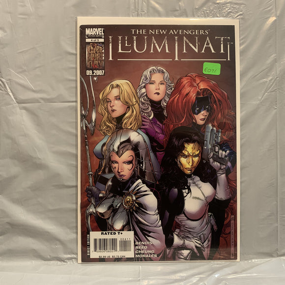 #4 of 5 Illuminati The New Avengers Marvel Comics AJ 7244