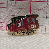 CN 79497 Train Caboose  Lapel Pin