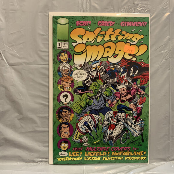 #1 Splitting Image Image Comics AJ 7249