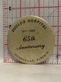 Duclos Hospital 1917 1982 65th Bonnyville Alberta Button Pinback