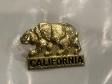 California Bear  Lapel Hat Pin