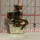 Snowman with a Shovel Lapel Hat Pin