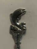 David Thompson Resort Alberta Fish Souvenir Spoon