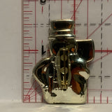 Snowman with a Shovel Lapel Hat Pin