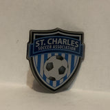 St Charles Soccer Association Lapel Hat Pin