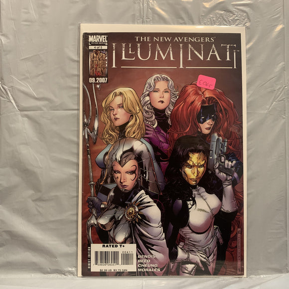 #4 of 5 Illuminati The New Avengers Marvel Comics AJ 7256