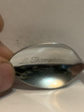 David Thompson Resort Alberta Fish Souvenir Spoon