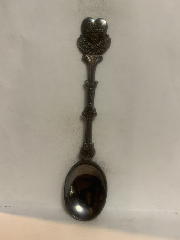 Stettler Heart of Alberta Souvenir Spoon