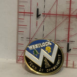 Westlock Town of Opportunity Alberta Lapel Hat Pin