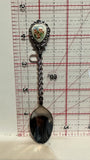 Painted Flowers Souvenir Spoon