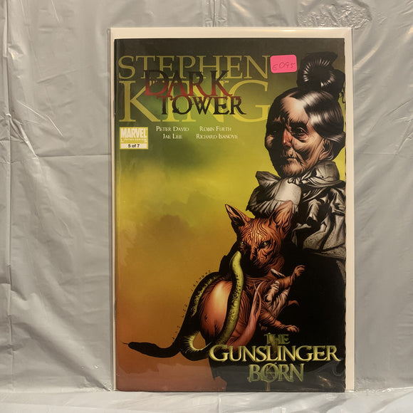 #5 of 7 Dark Tower The Gunslinger Born Stephen King Marvel Comics AJ 7272