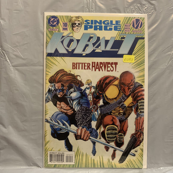 #10 Kobalt Bitter Harvest  DC Comics AJ 7273