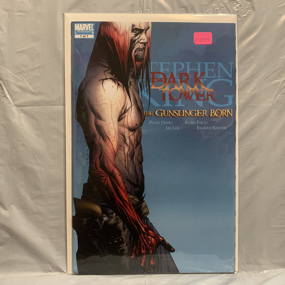 #7 of 7 The Dark Tower The Gunslinger Born Stephen King Marvel Comics AJ 7274
