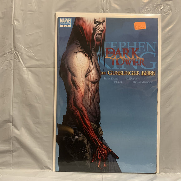 #7 of 7 The Dark Tower The Gunslinger Born Stephen King Marvel Comics AJ 7277