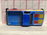 Blue '80 Chevy Pickup Truck Yatming  Diecast Car