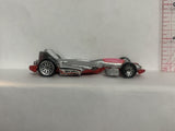 Silver Jet Threat 2000 Hot Wheels Loose Diecast Car 1/64 IN