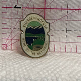 Village of Nakusp Home of the Hot Springs BC  Lapel Pin