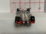 Silver Jet Threat 2000 Hot Wheels Loose Diecast Car 1/64 IN