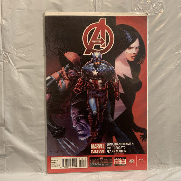 #010 Avengers Marvel Now Comics AK 7294