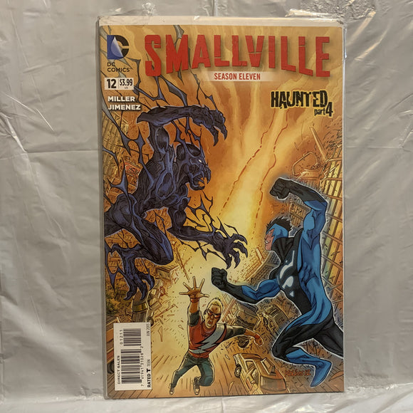 #12 Smallville Season Eleven Haunted Part 4 DC Comics AK 7295