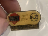 Mechanical Contractors Association of Alberta 1989 Fairmont Hot Springs Lapel Hat Pin
