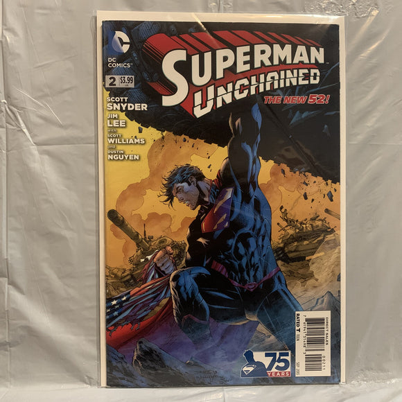 #2 Superman Unchained DC Comics AK 7296