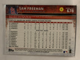 #678 Sam Freeman St Louis Cardinals 2015 Topps Series two Baseball Card