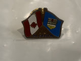 Alberta Province Flag Canadian Flag Lapel Hat Pin