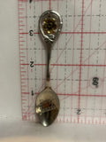 Banff Canada Alberta Wild Rose Souvenir Spoon