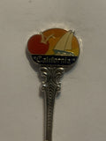 California Sun Sail Boat Souvenir Spoon