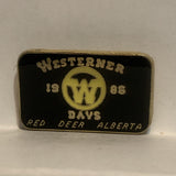 Westerner Days 1986 Red Deer Alberta Lapel Hat Pin