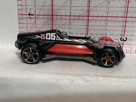 Black Med-Evil C34 Hot Wheels Diecast Car